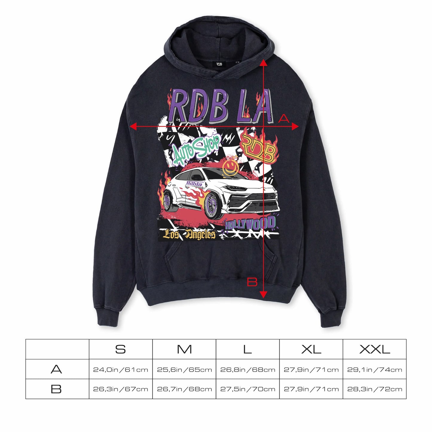 RDB PREMIUM - HOLLYWOOD HOODIE