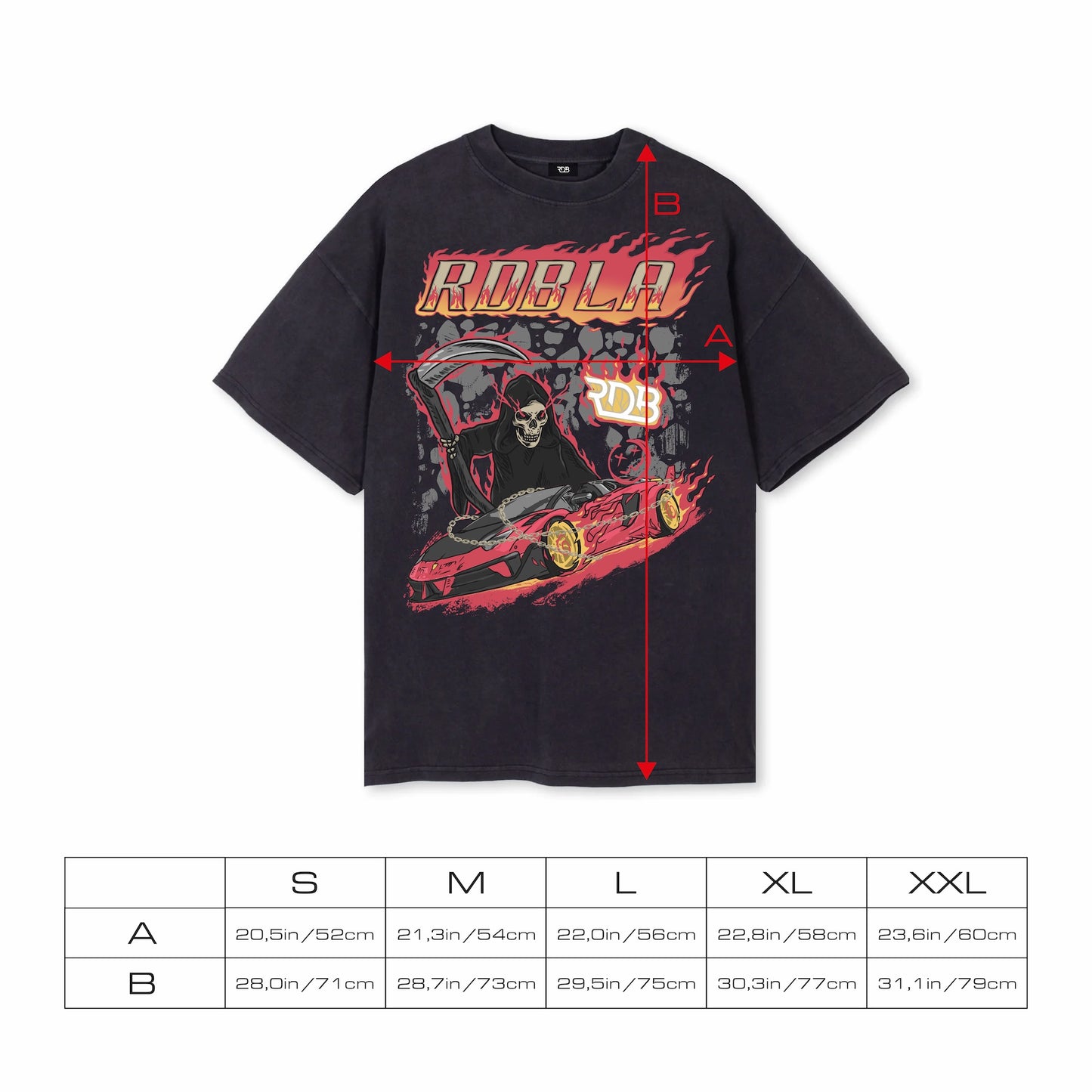 RDB REAPER LIMITED EDITION T-SHIRT - Vintage Black