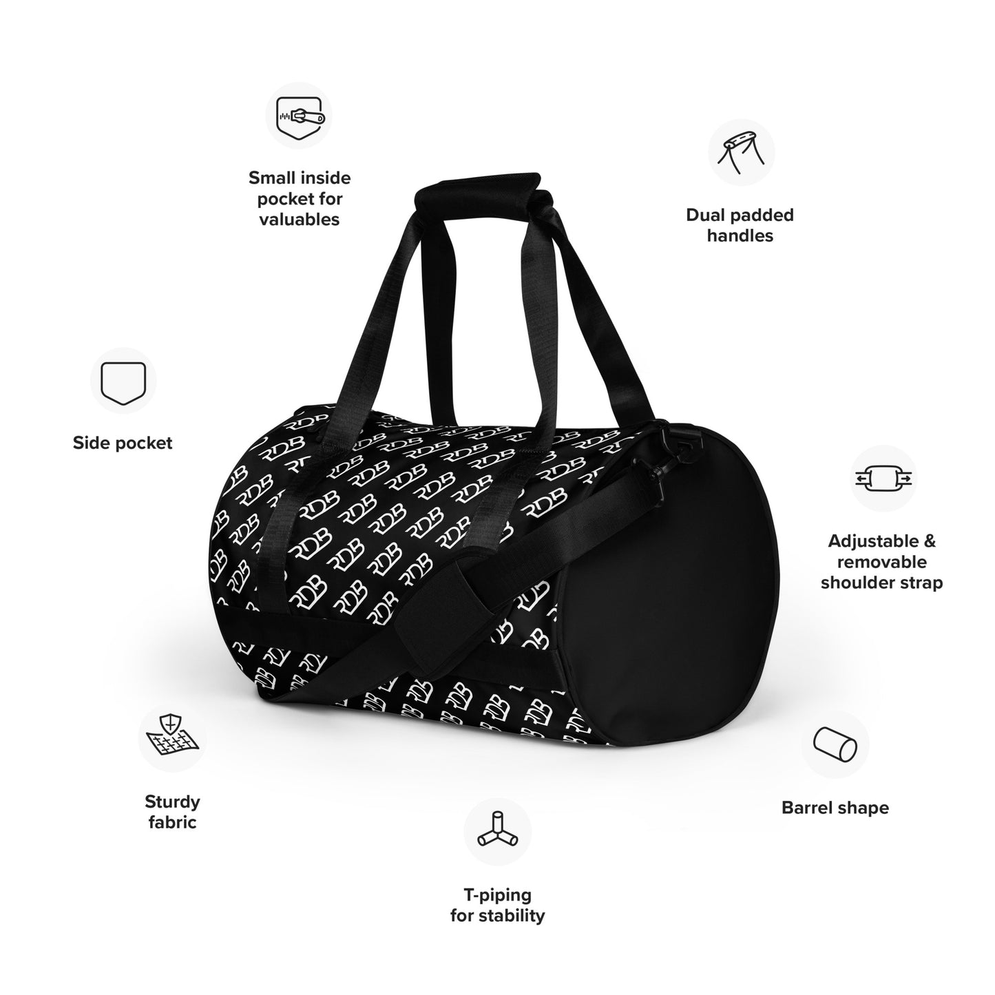 RDBLA Logo Gym Bag