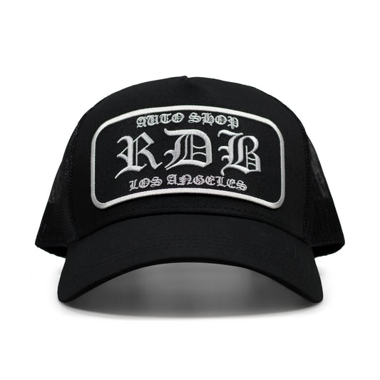 RDB PREMIUM -  Black Trucker Hat