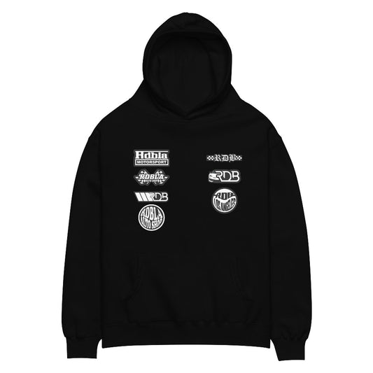 RDBLA Basics - Motorsport Ghost oversized hoodie