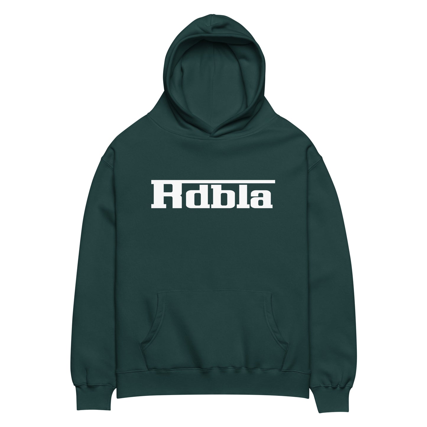 RDBLA Basics - F40 Oversized Hoodie Green